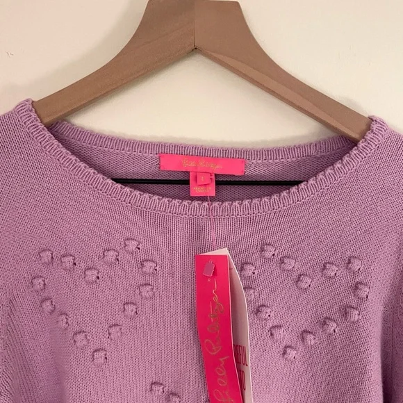Lilly Pulitzer Kippa Heart Sweater - Picture 5 of 9